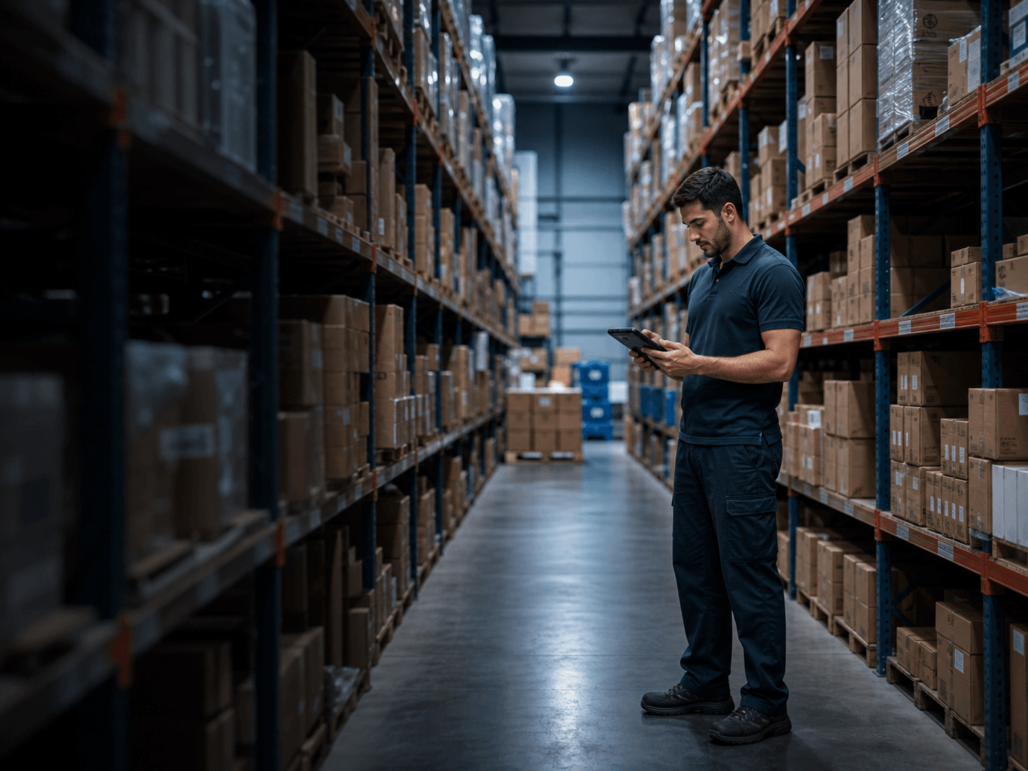 Bodega e inventario organizados